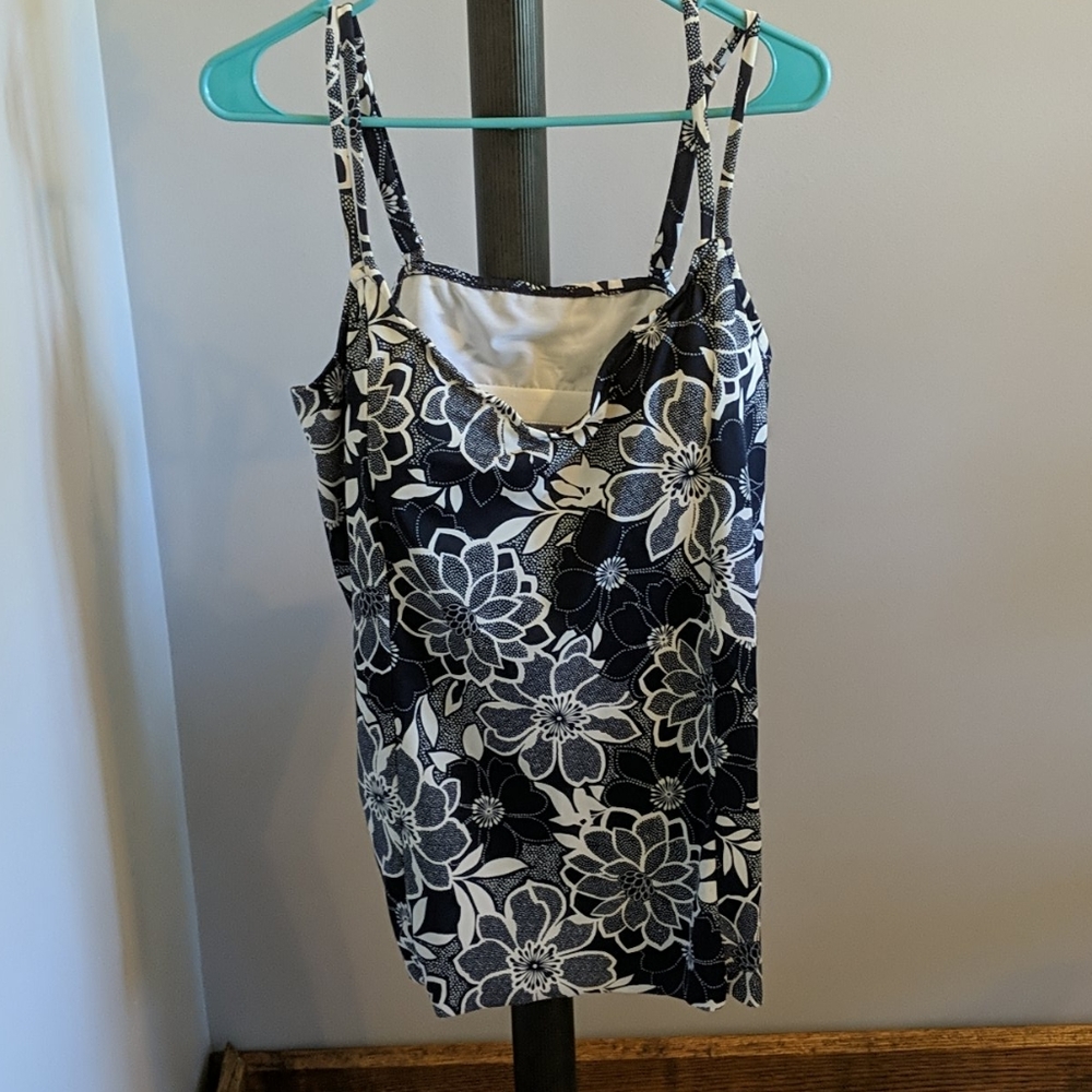 Beautiful woman's swim swim tank top